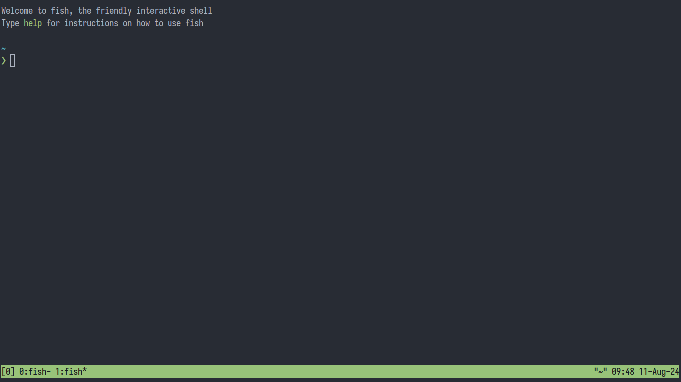 Tmux New Window